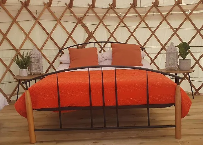 Tente de luxe The Walled Garden Yurt Tullow