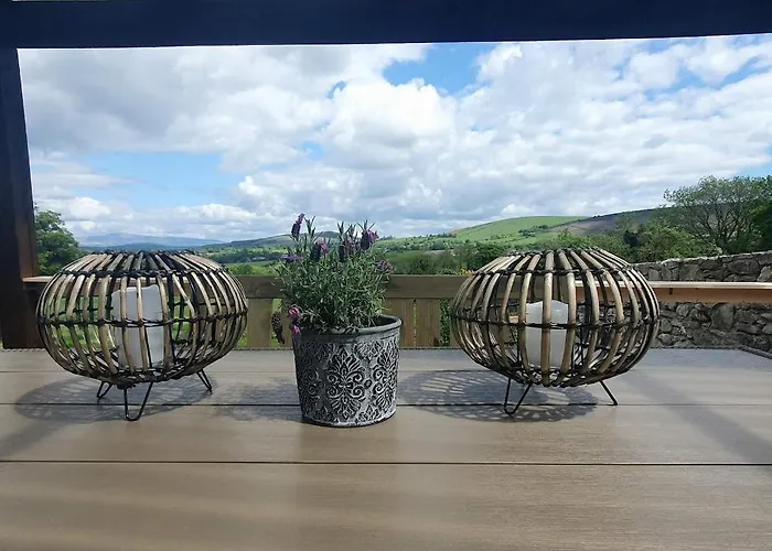 Tente de luxe The Walled Garden Yurt Tullow